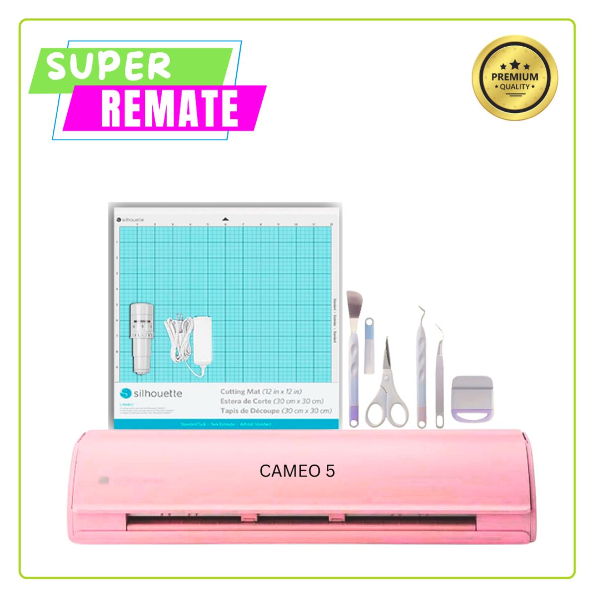 SILHOUETTE - Cameo 5 Rosada 02 ORT