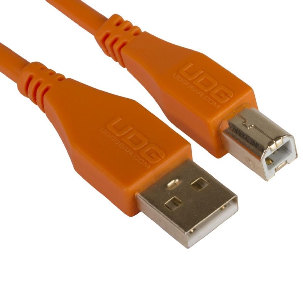 GENERICO - Cable USB-B a USB-A 1 Metro Naranjo U95001OR UDG