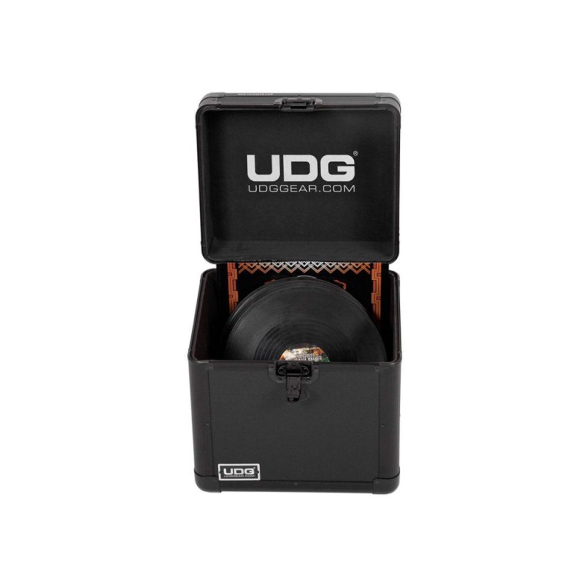 GENERICO - Case para Vinilos  U93017BL  80 Vinyl Black Ultimate Record  UDG