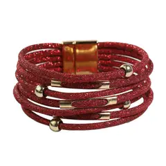 GINO RODINIS - Brazalete B395RJ Rojo
