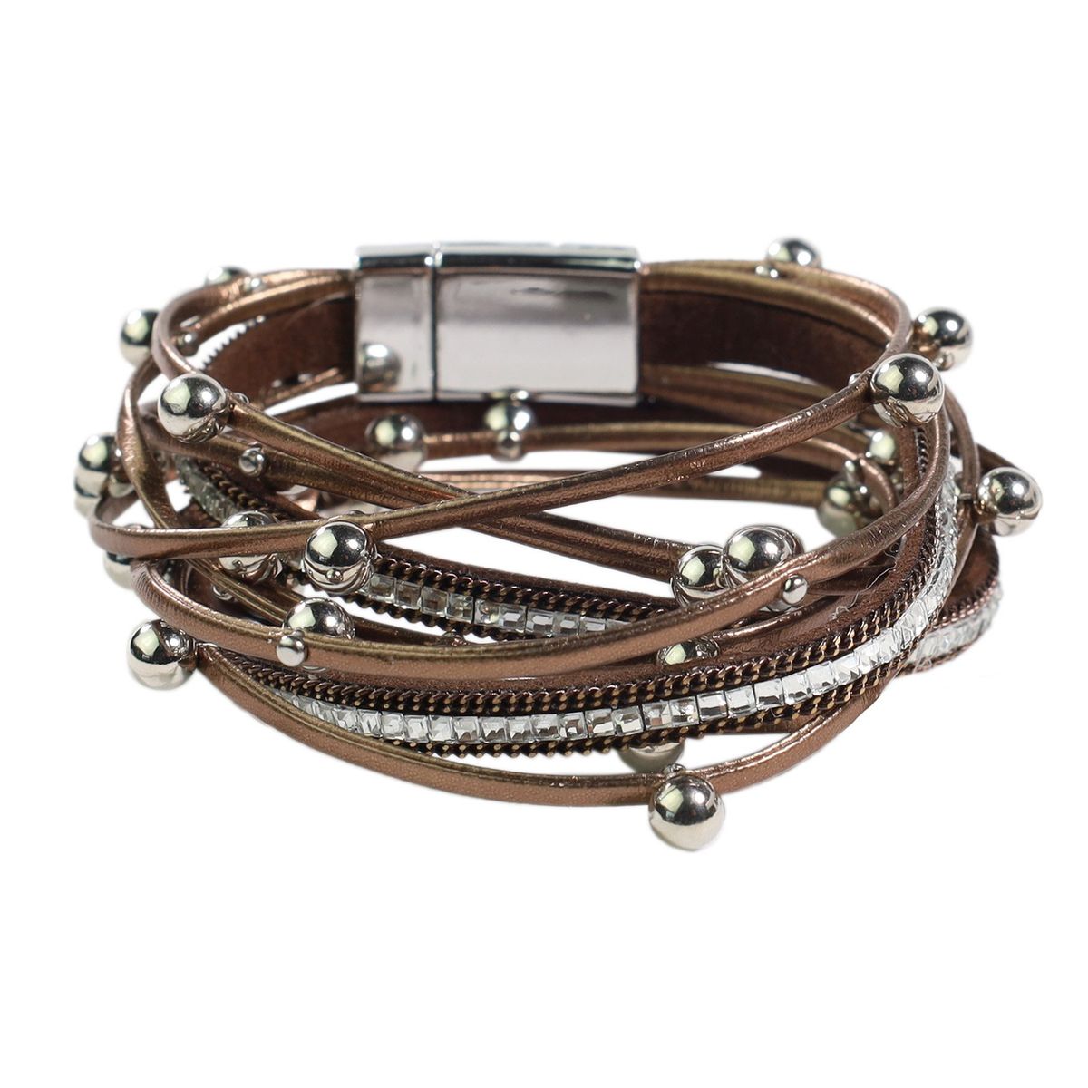 GINO RODINIS - Brazalete Gino Rodinis B400CF Café