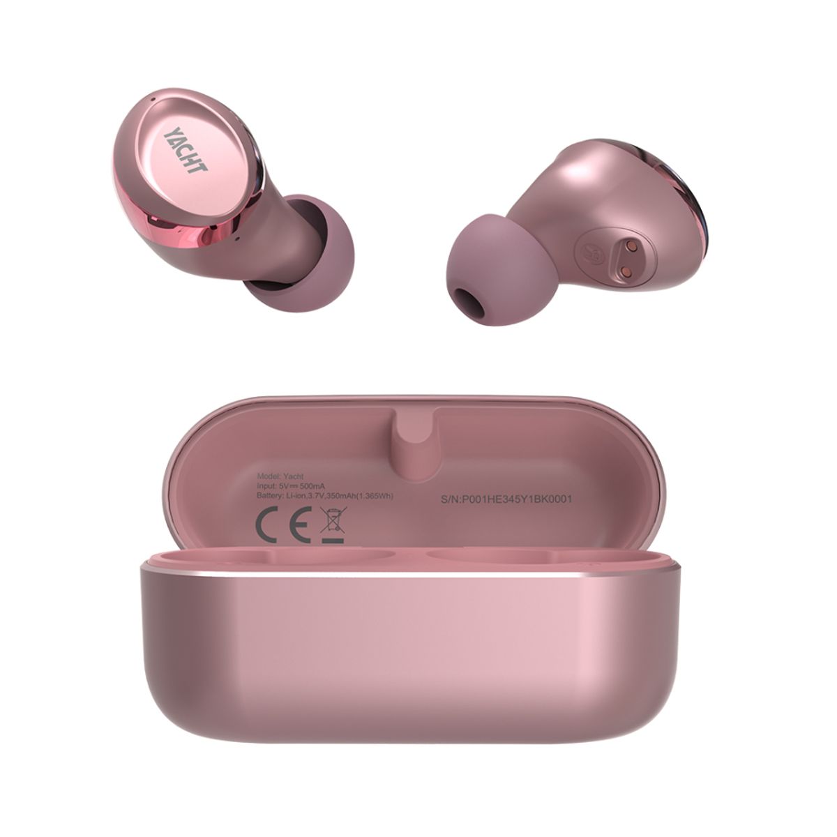 HIFUTURE - AURICULARES IN-EAR INALAMBRICOS HIFUTURE TWS YACHT ROSA