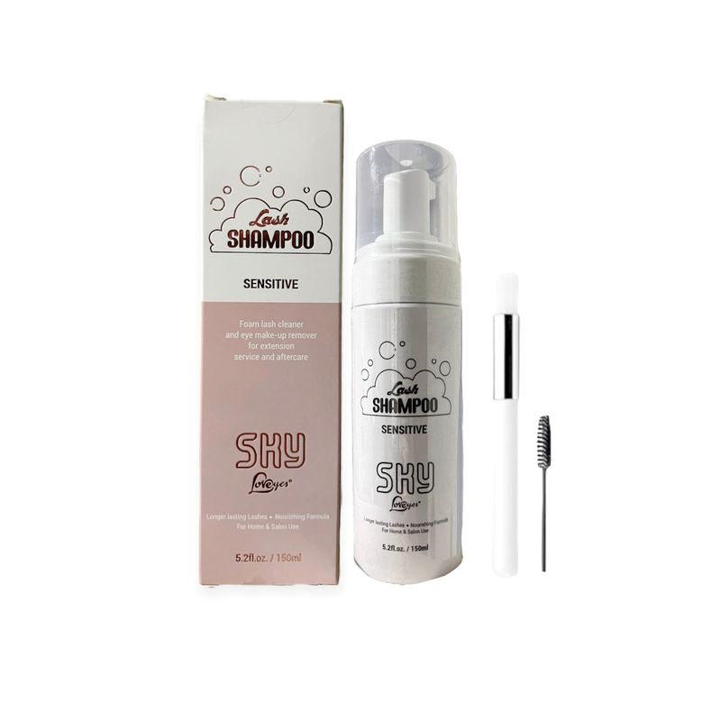 LOVEYES - Shampoo Para Pestañas Extensiones Espuma Limpiadora