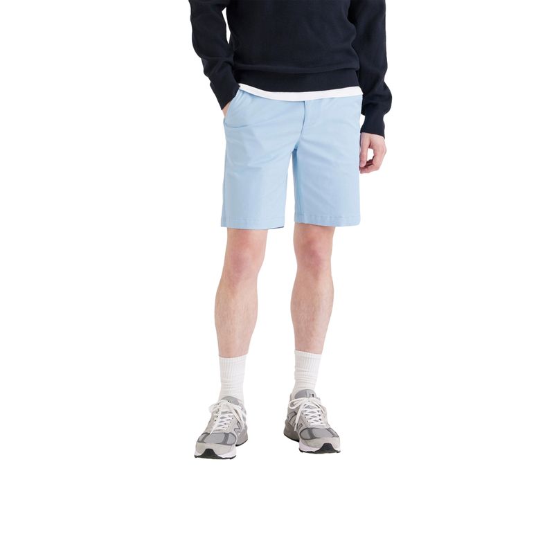 DOCKERS - Short Hombre Ultimate Solid Straight Fit Placid Blue Dockers
