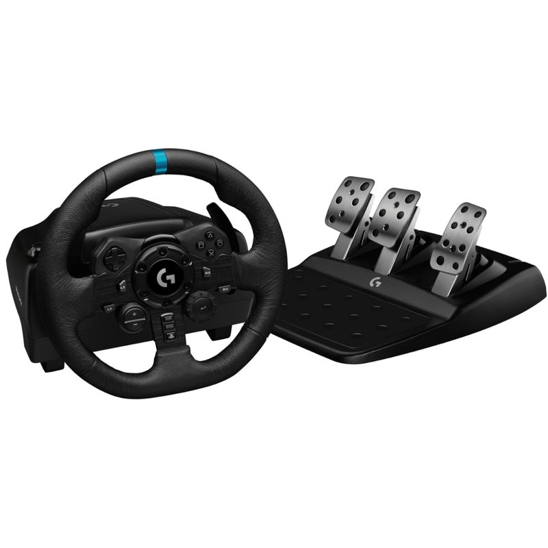 LOGITECH - Volante de Carrera - Logitech G923 Driving Force Wheel - XBox-PC