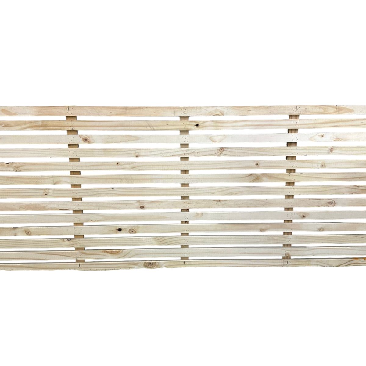 GENERICO - Corta vista o cierre perimetral en pino cepillado, medidas 2.0 mt x 80