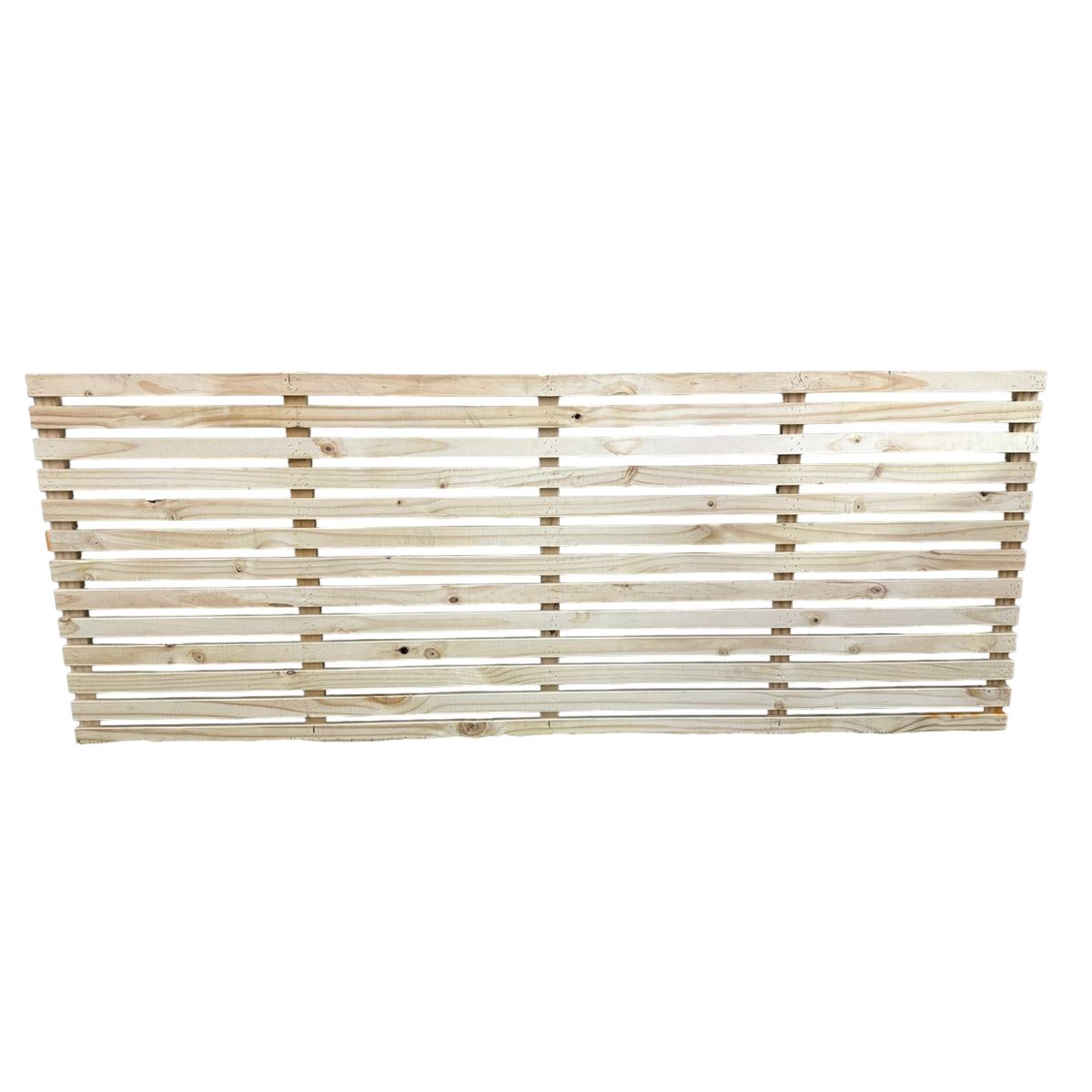 GENERICO - Corta vista o cierre perimetral en pino cepillado, medidas 2.0 mt x 80