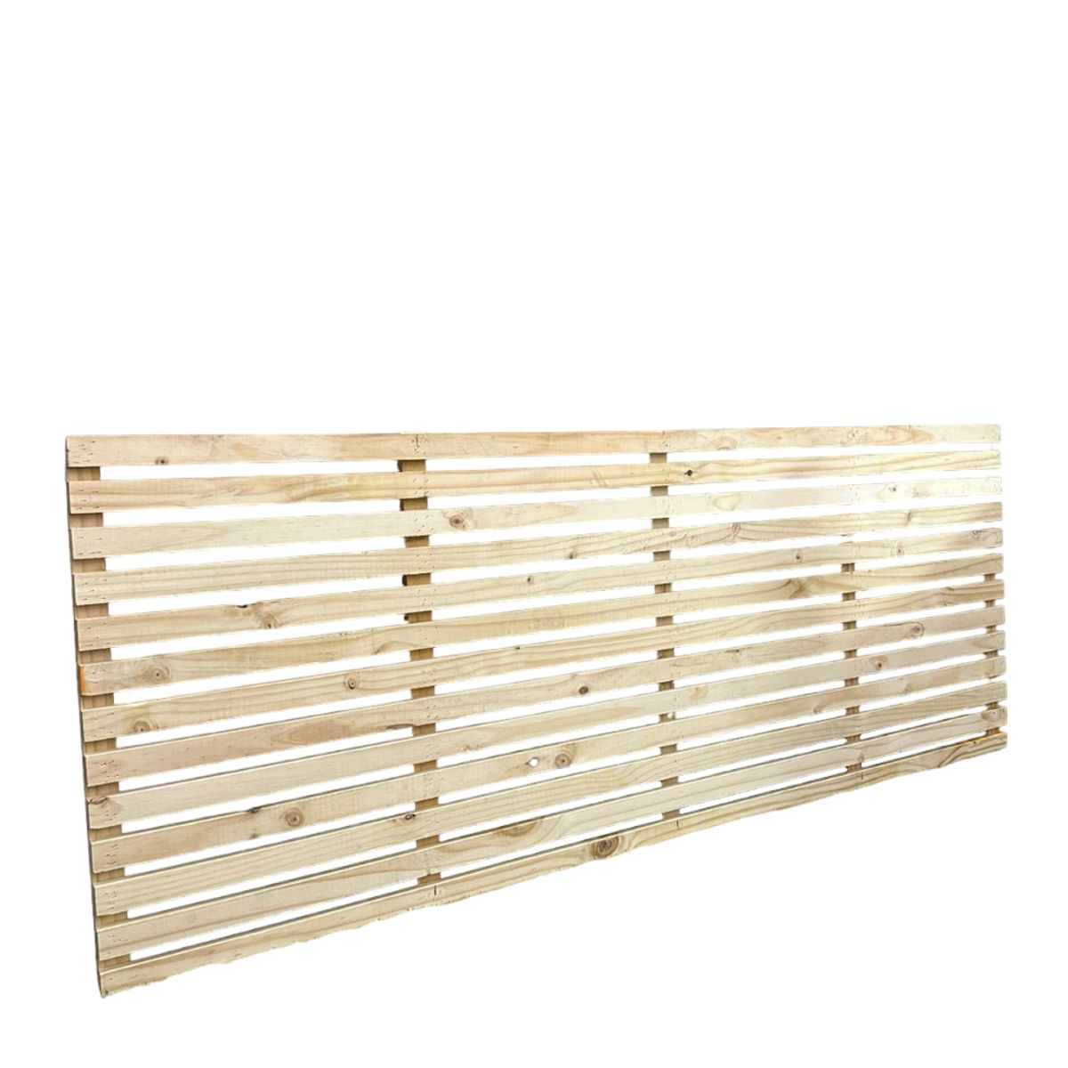 GENERICO - Corta vista o cierre perimetral en pino cepillado, medidas 2.0 mt x 80