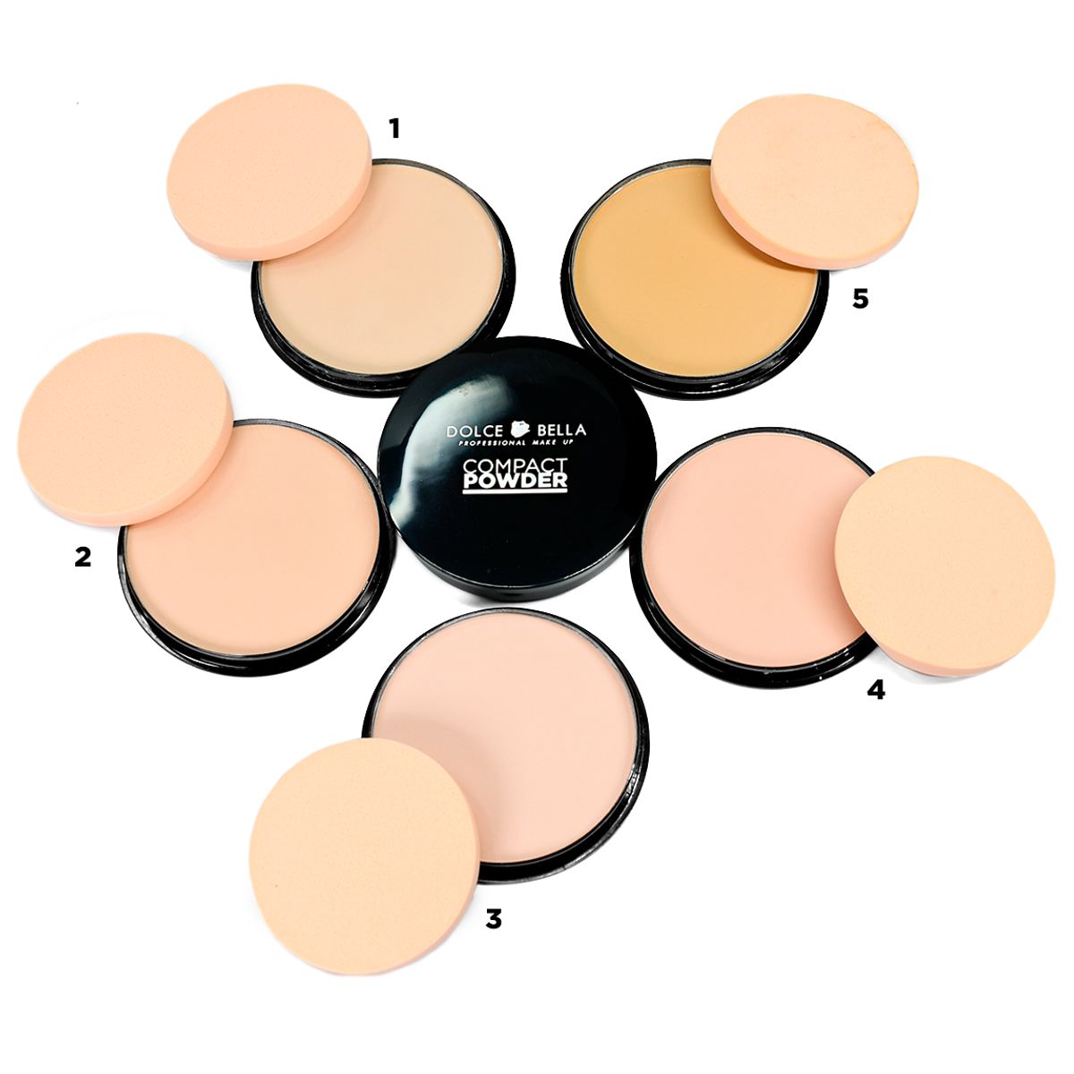 DOLCE BELLA - POLVO COMPACTO SPORT TONO 3 DOLCE BELLA