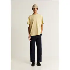 SCALPERS - Polera Efecto Lavado Print Yellow