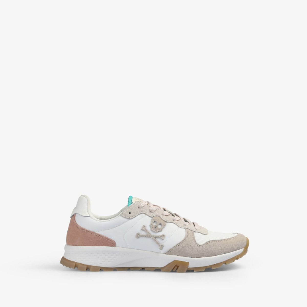 SCALPERS - Zapatillas Calavera Suela Dentada Offwhite