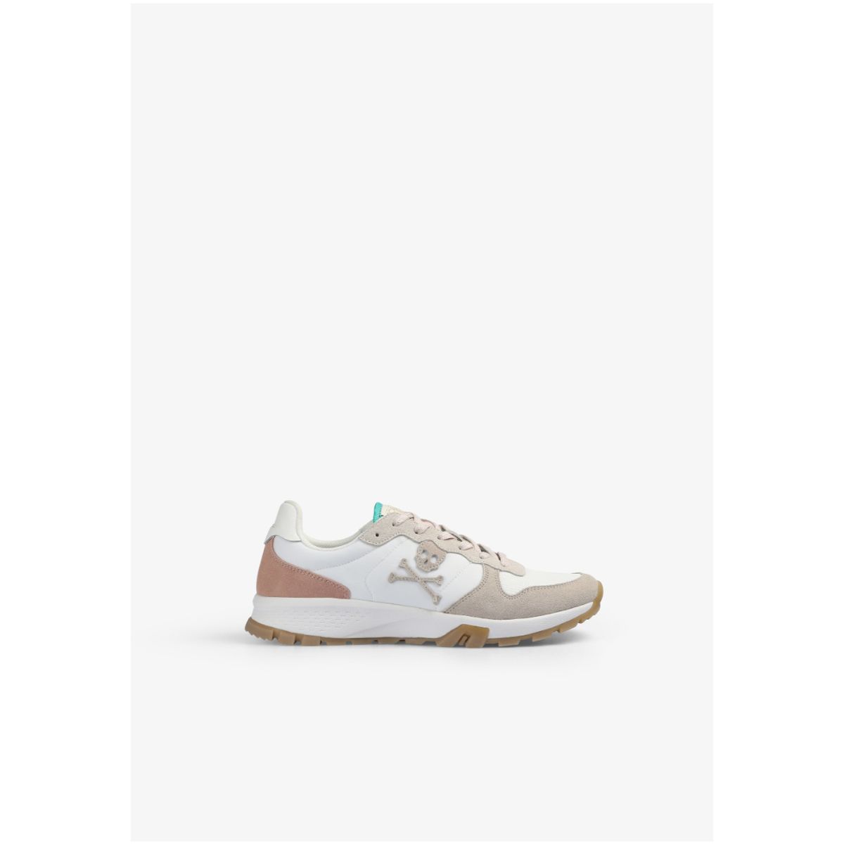 SCALPERS - Zapatillas Calavera Suela Dentada Offwhite