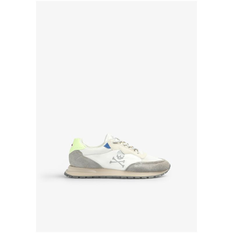 SCALPERS - Zapatillas Calavera Print High Density Offwhite