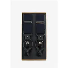 SCALPERS - Suspensores Jacquard Lisos Navy
