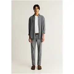 SCALPERS - Pantalón Cinco Bolsillos Grey