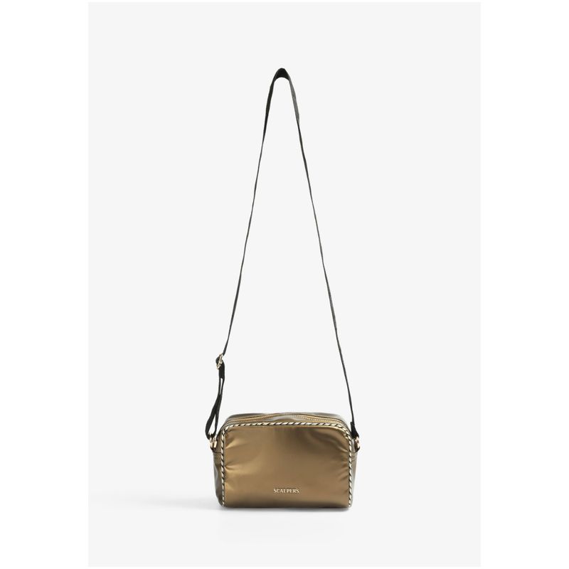 SCALPERS - Bolso Bandolera Con Detalle Cordón Bronze