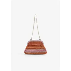 SCALPERS - Bolso Clutch Detalle Metalizado Multicolor