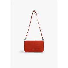 SCALPERS - Bolso Bandolera Acolchado Cadena Darkorange