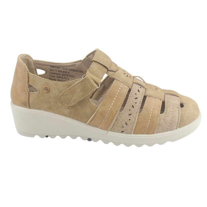 CHALADA - Zapato Mujer Beige Casual Chalada Deza-2