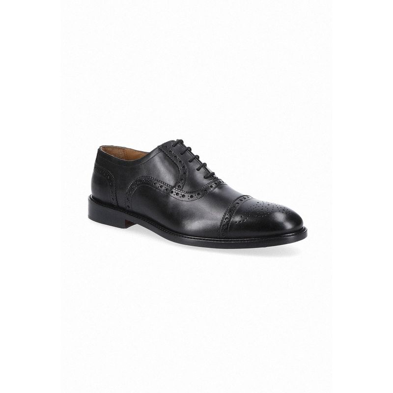 FLORSHEIM - Zapatos Formal Italianos Voltago Cap Toe Bal Oxford Negro