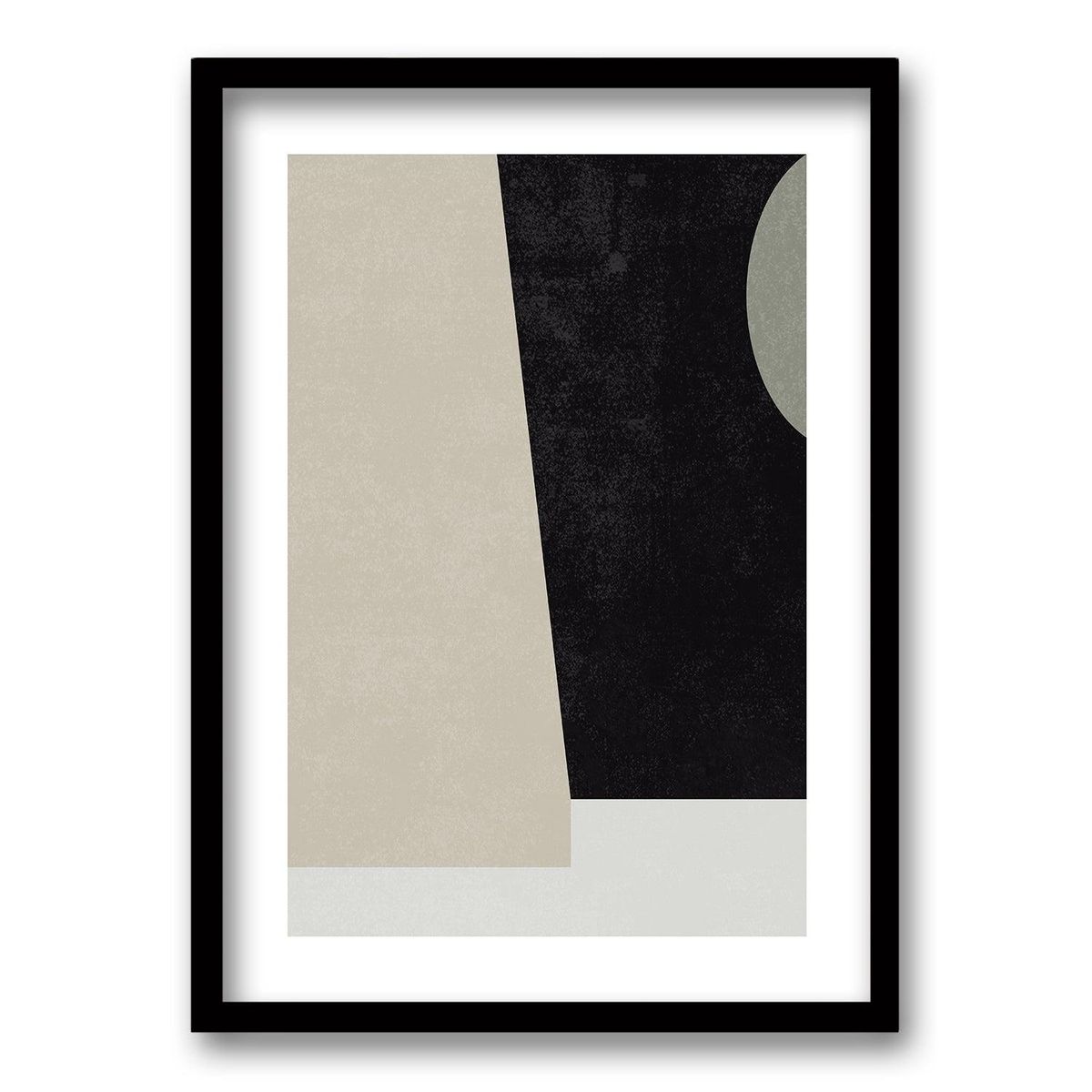 RETELA - Cuadro Mosaico Cuadrangular - Negro