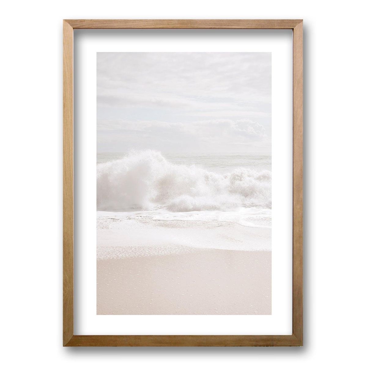 RETELA - Cuadro Resplandor Costero - Cafe