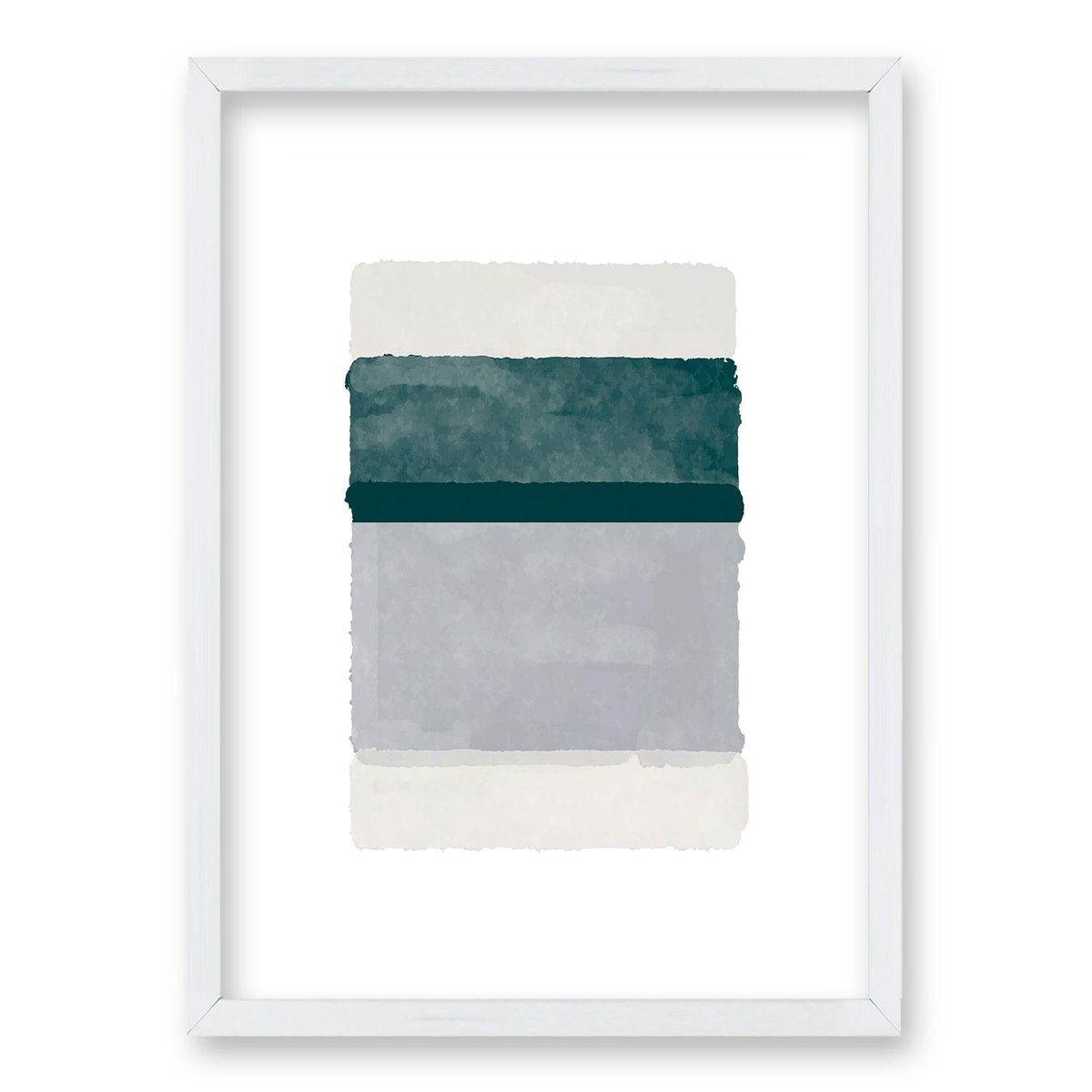 RETELA - Cuadro Arcoíris Suave III - Negro