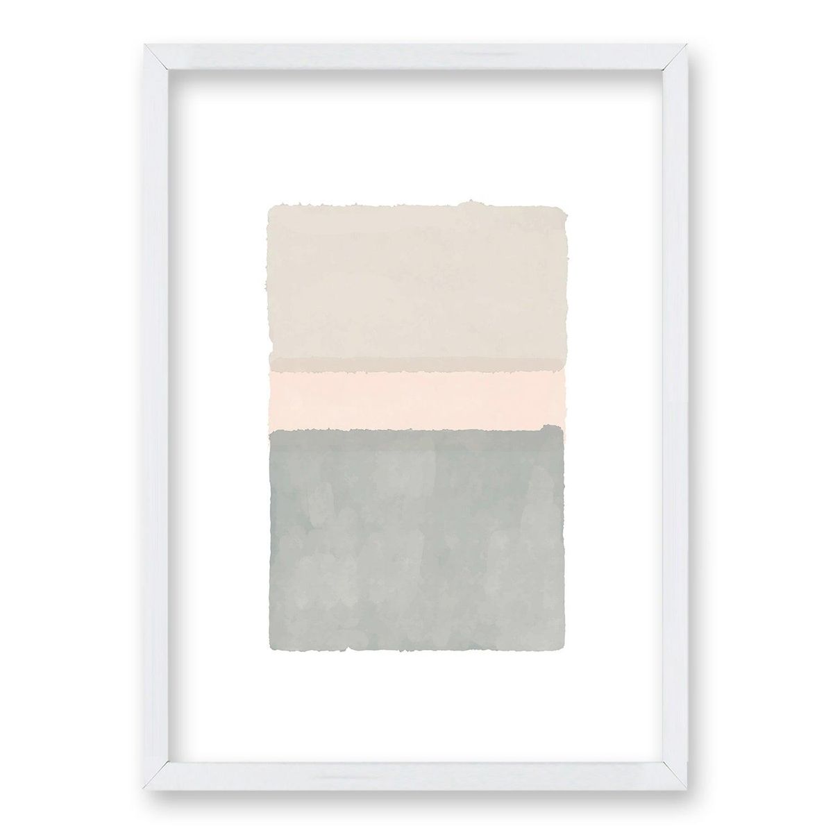 RETELA - Cuadro Arcoíris Suave IV - Negro