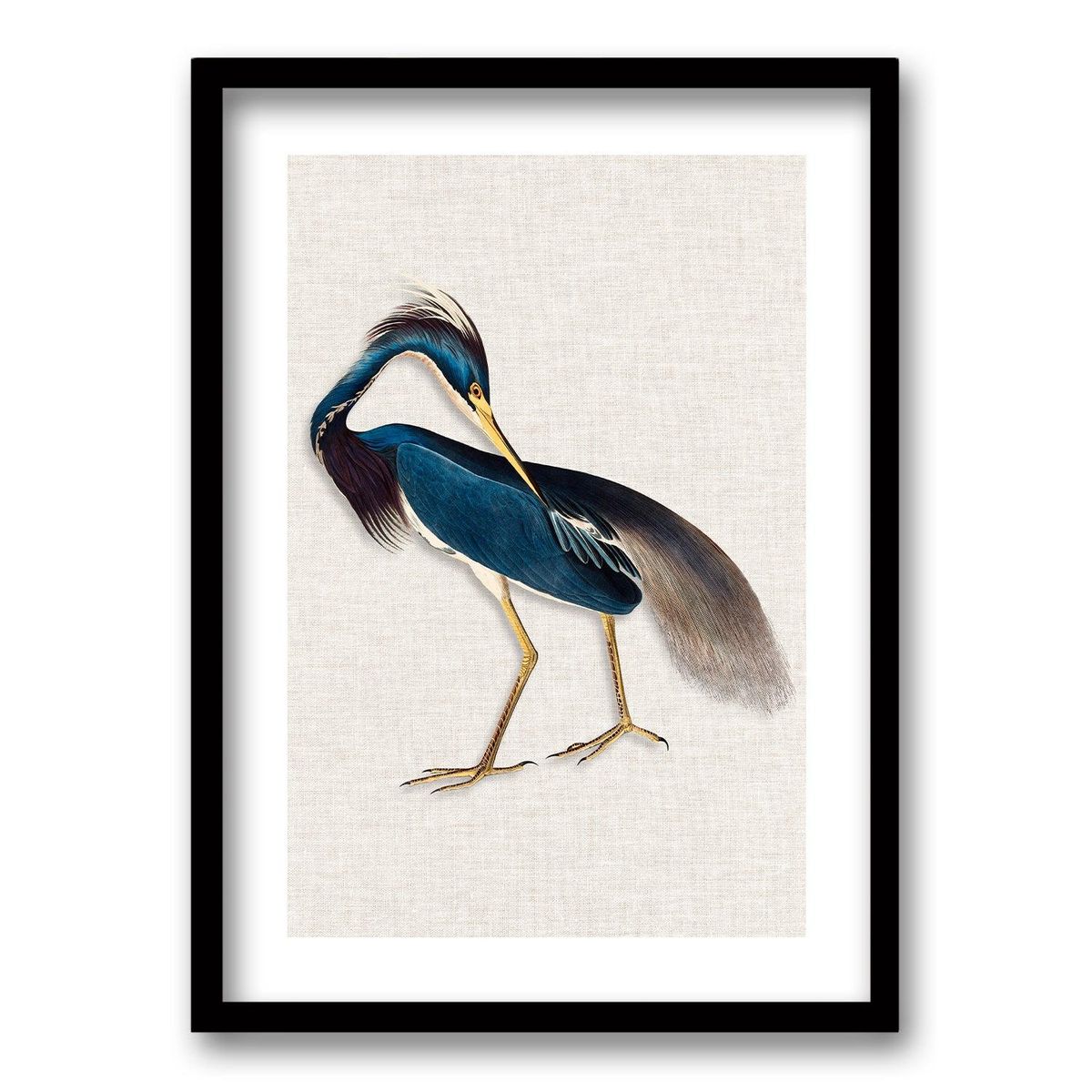 RETELA - Cuadro Elegancia Alada - Negro