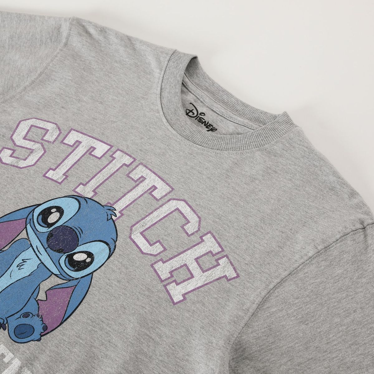 DISNEY - Poleron Cerrado Mujer Lilo & Stitch Gris Disney