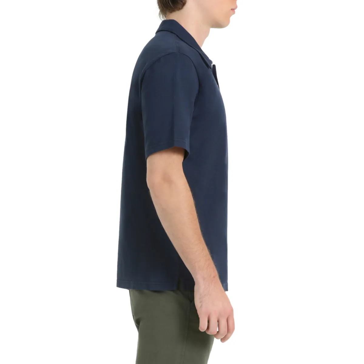 DOCKERS - Polera Hombre Polo Pocket Regular Fit Azul Dockers