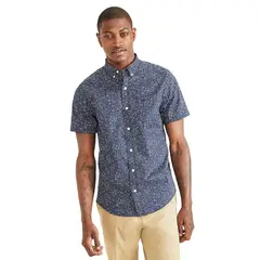 DOCKERS - Camisa Hombre Sig Comfort Flex Classic Fit Navy