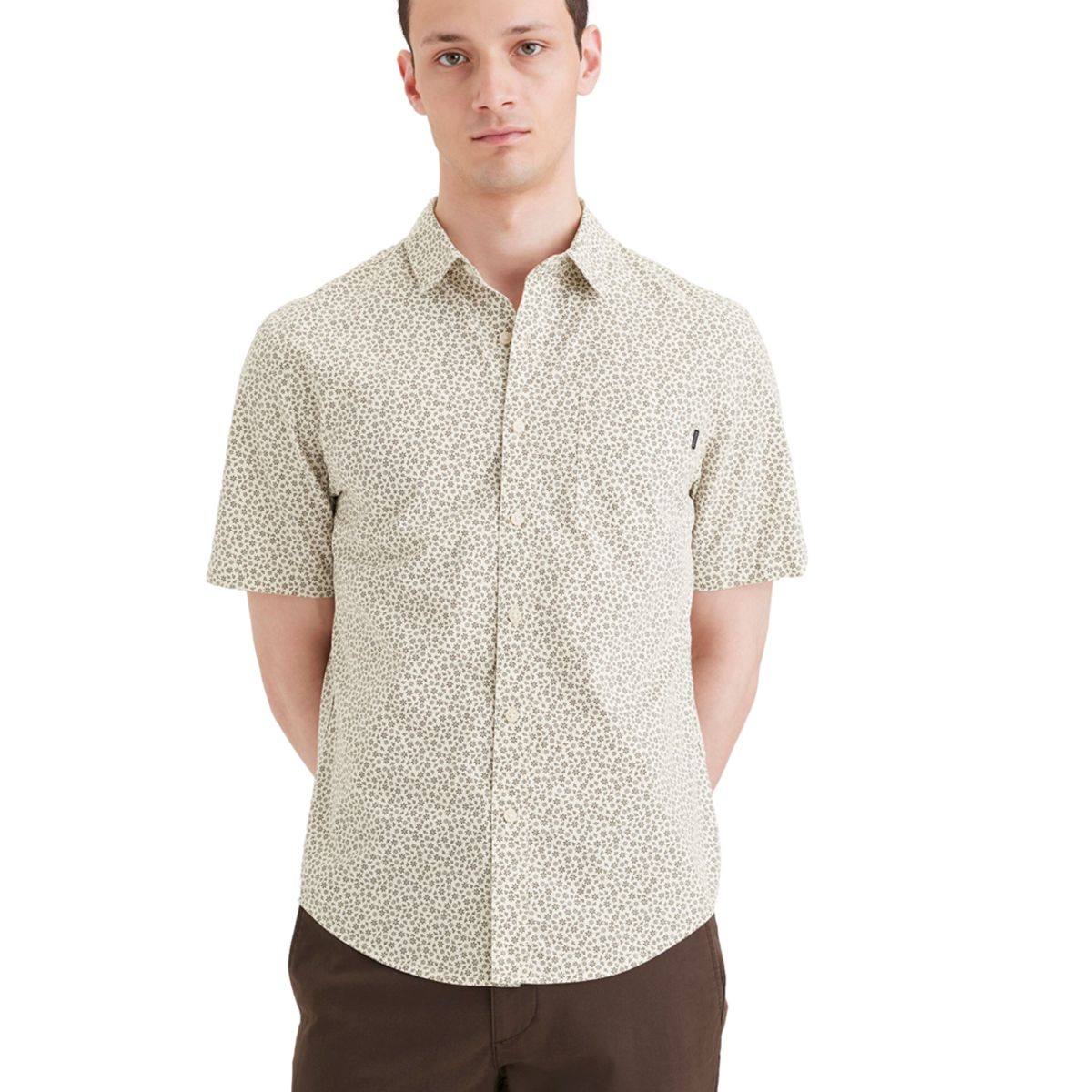 DOCKERS - Camisa Hombre Casual Regular Fit Buttercream Dockers