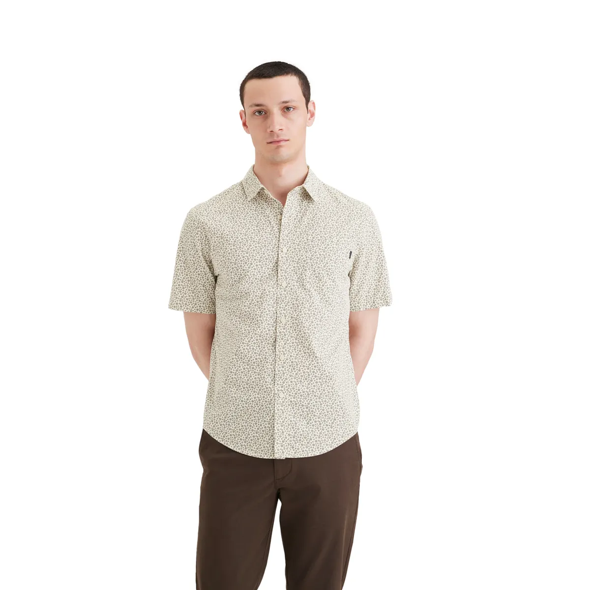 DOCKERS - Camisa Hombre Casual Regular Fit Buttercream Dockers