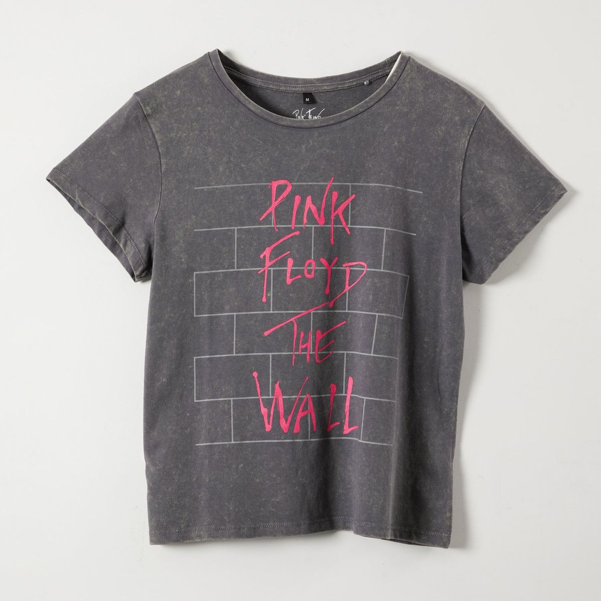 PINK FLOYD - Polera Manga Corta Mujer The Wall Negro Pink Floyd