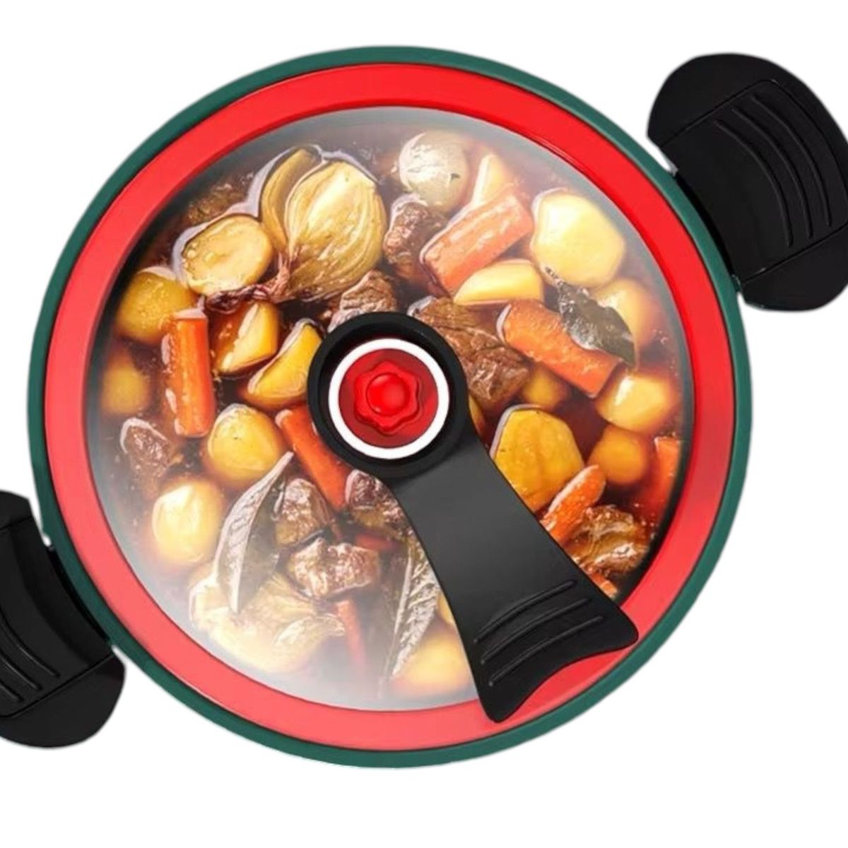 GENERICO - Olla Micro Presión 3,5 L, Estofado, Arroz, Antiadherente, Multiuso