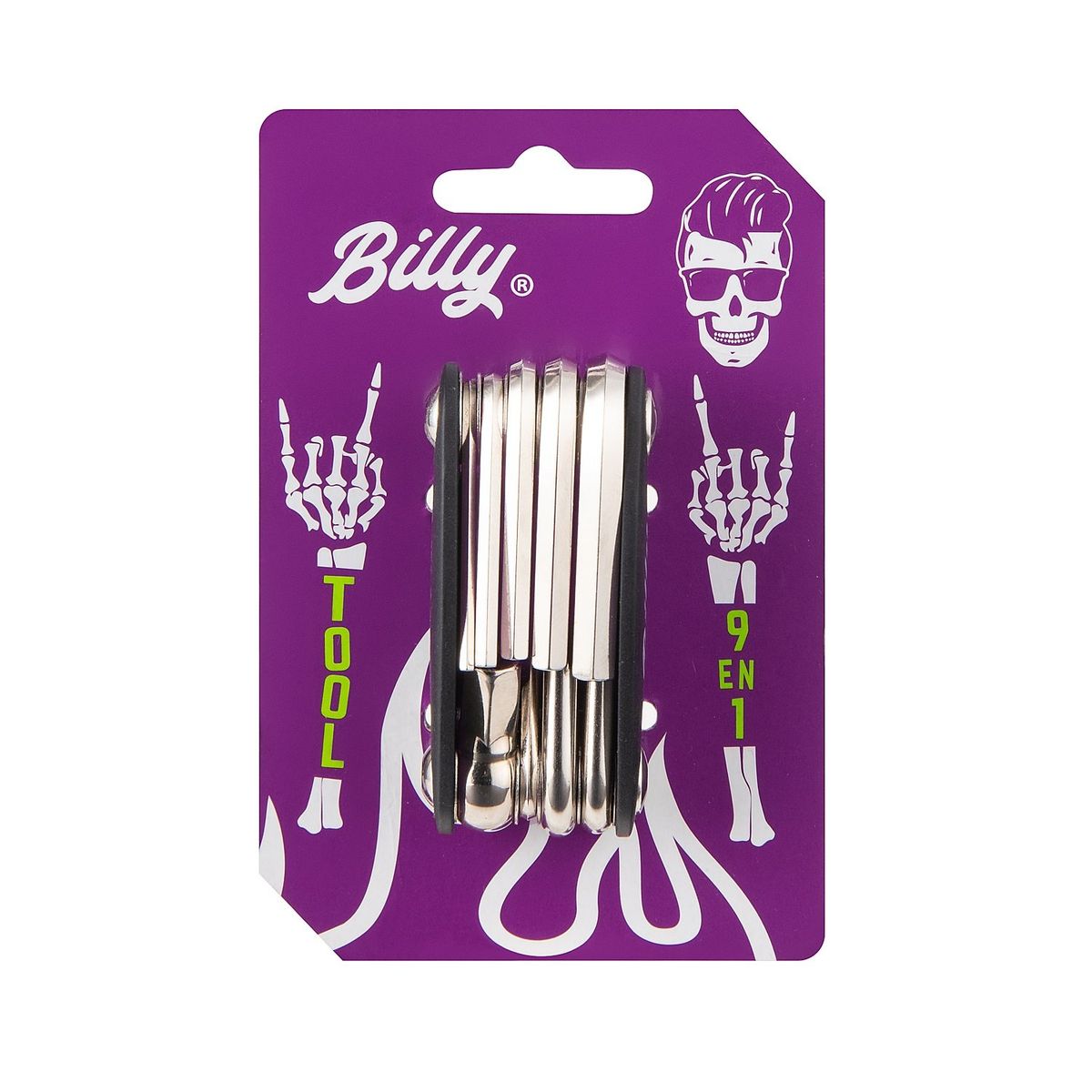 BILLY - HERRAMIENTA CICLISMO 9 EN 1 BILLY - MERCURY