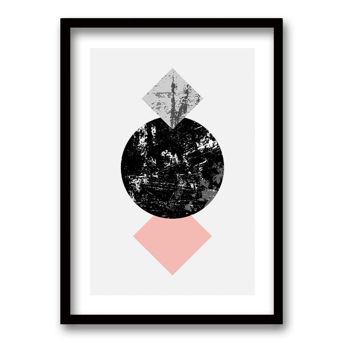 RETELA - Cuadro Rox - Negro - 40x30 cm