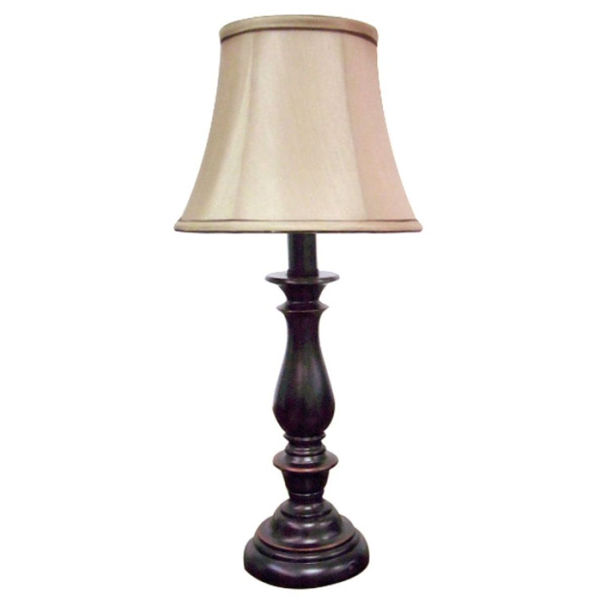 TEMPORA - Lámpara de sobremesa clásica negro envejecido