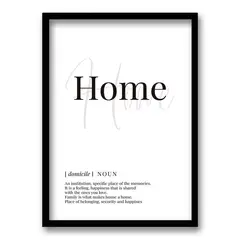 RETELA - Cuadro Home - Negro