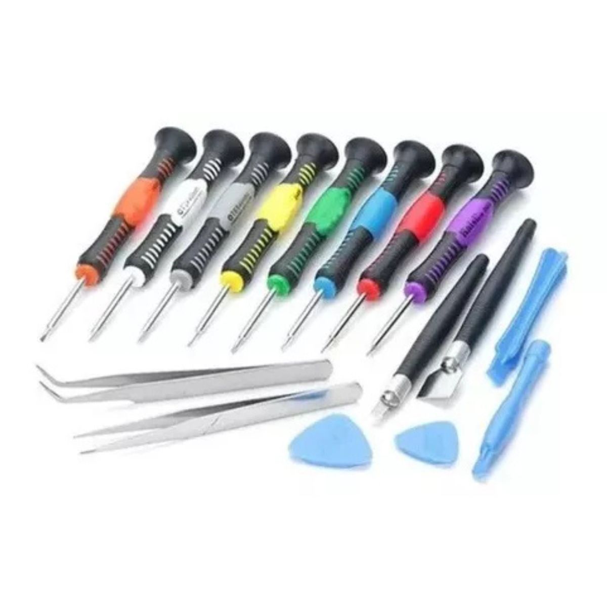 GENERICO - Kitset Herramientas Y Destornilladores Para Celulares 16pcs