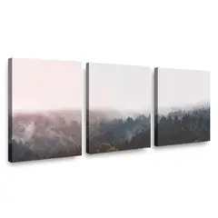 RETELA - Canvas trio Canadá - Multicolor