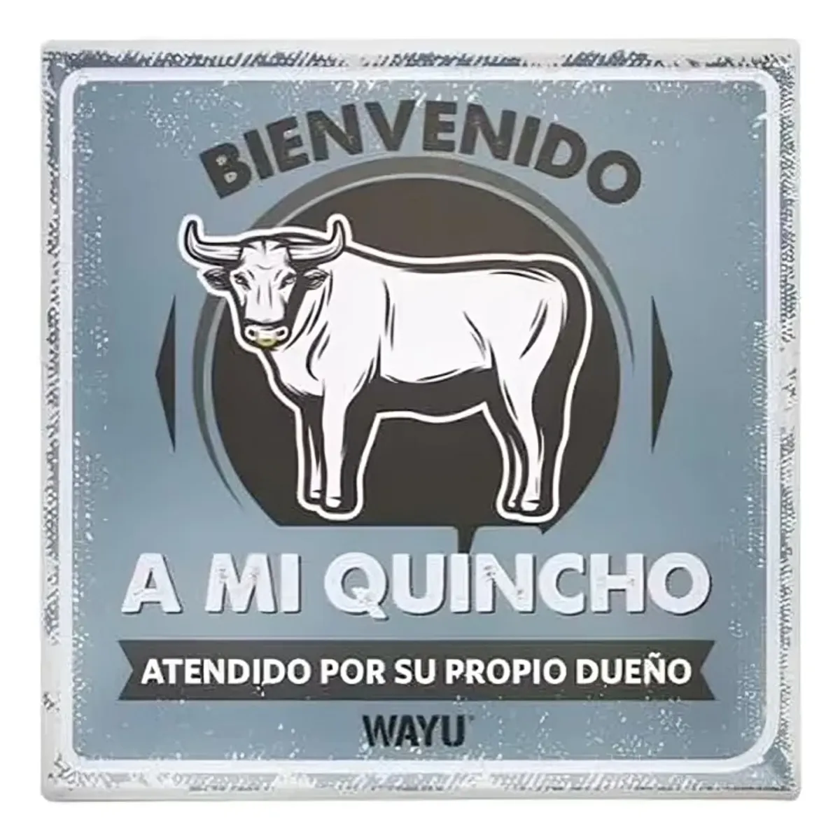 WAYU - CUADRO DECO BEER  25*25CM WAYU