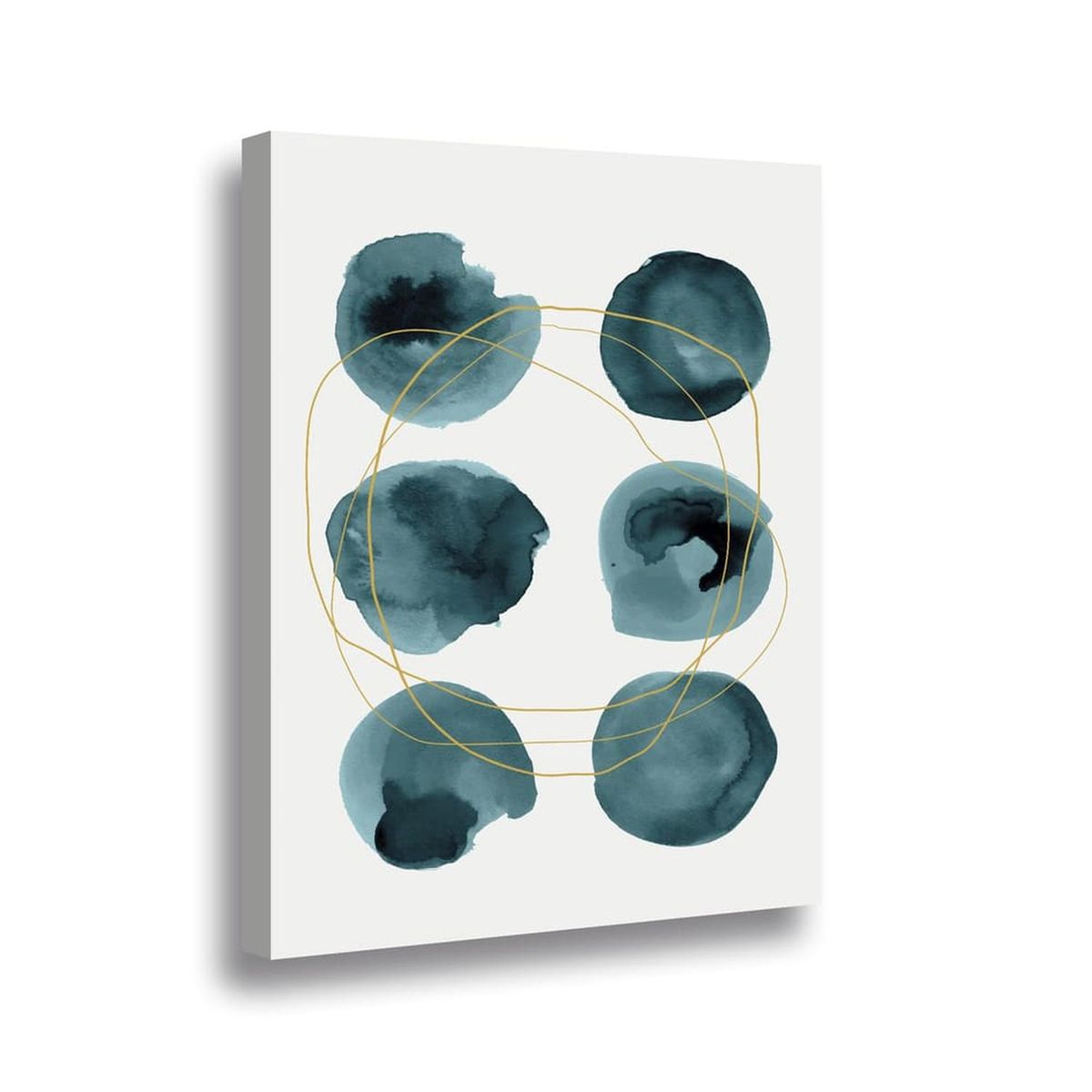 RETELA - Canvas Turquoise I - Multicolor - 70x50 cm