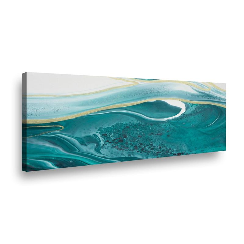 RETELA - Canvas Calipso Gold - Multicolor - 90x45 cm