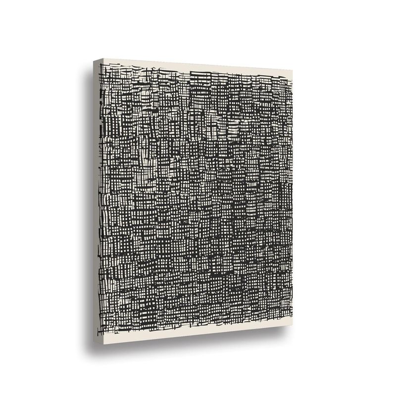 RETELA - Canvas Frenesí Lineal IV - Multicolor - 70x50 cm
