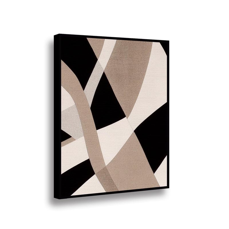 RETELA - Canvas Patchwork de Color - Multicolor - Enmarcado