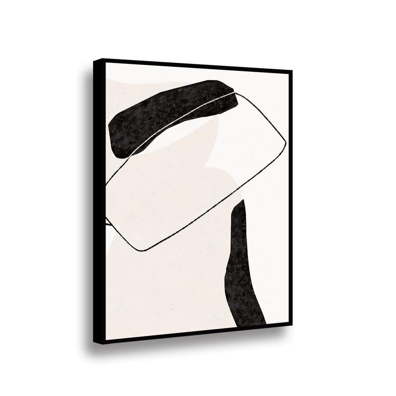 RETELA - Canvas Fragmentos y Líneas - Multicolor - Enmarcado