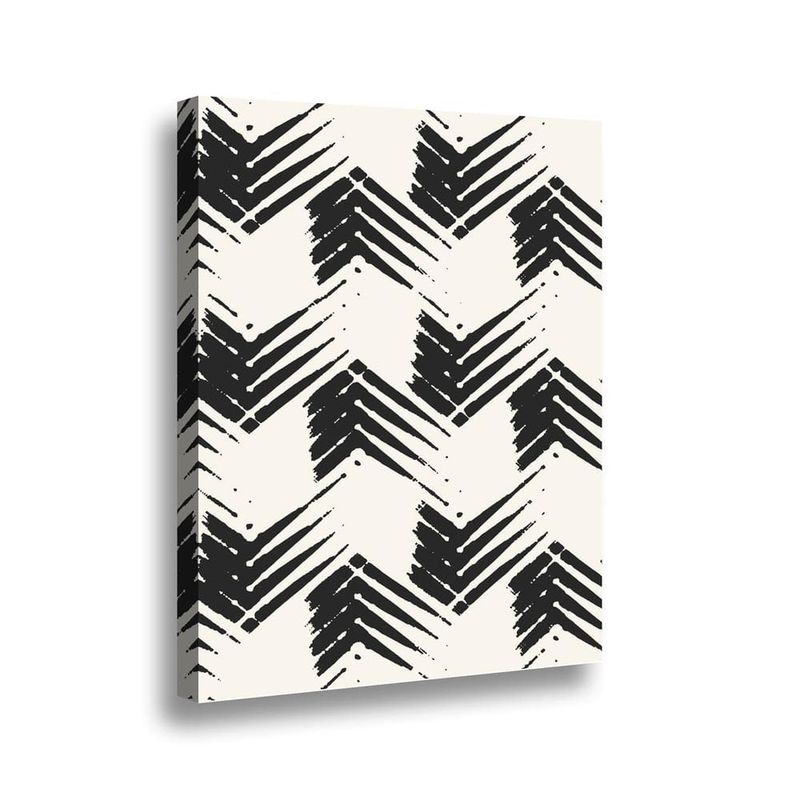 RETELA - Canvas Chevron I - Multicolor - 70x50 cm