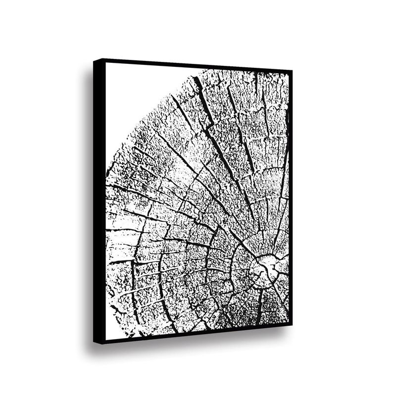 RETELA - Canvas Núcleo Oscuro II - Multicolor - Enmarcado